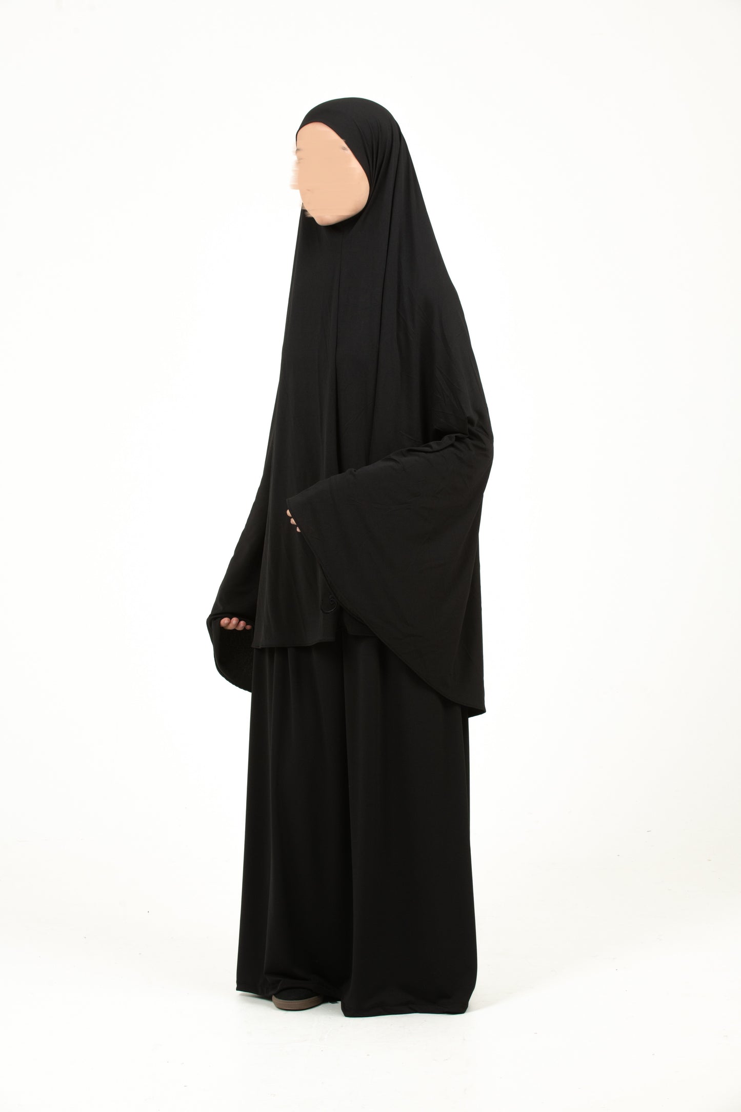 Black Khimar Set