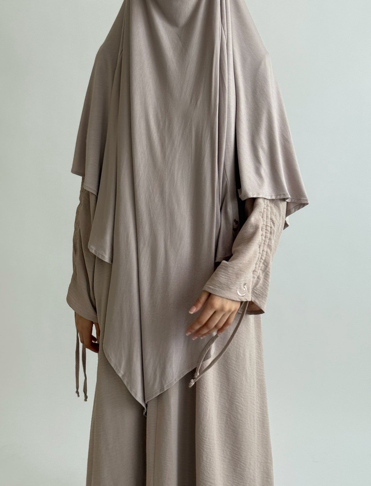 Stone Rouched sleeve