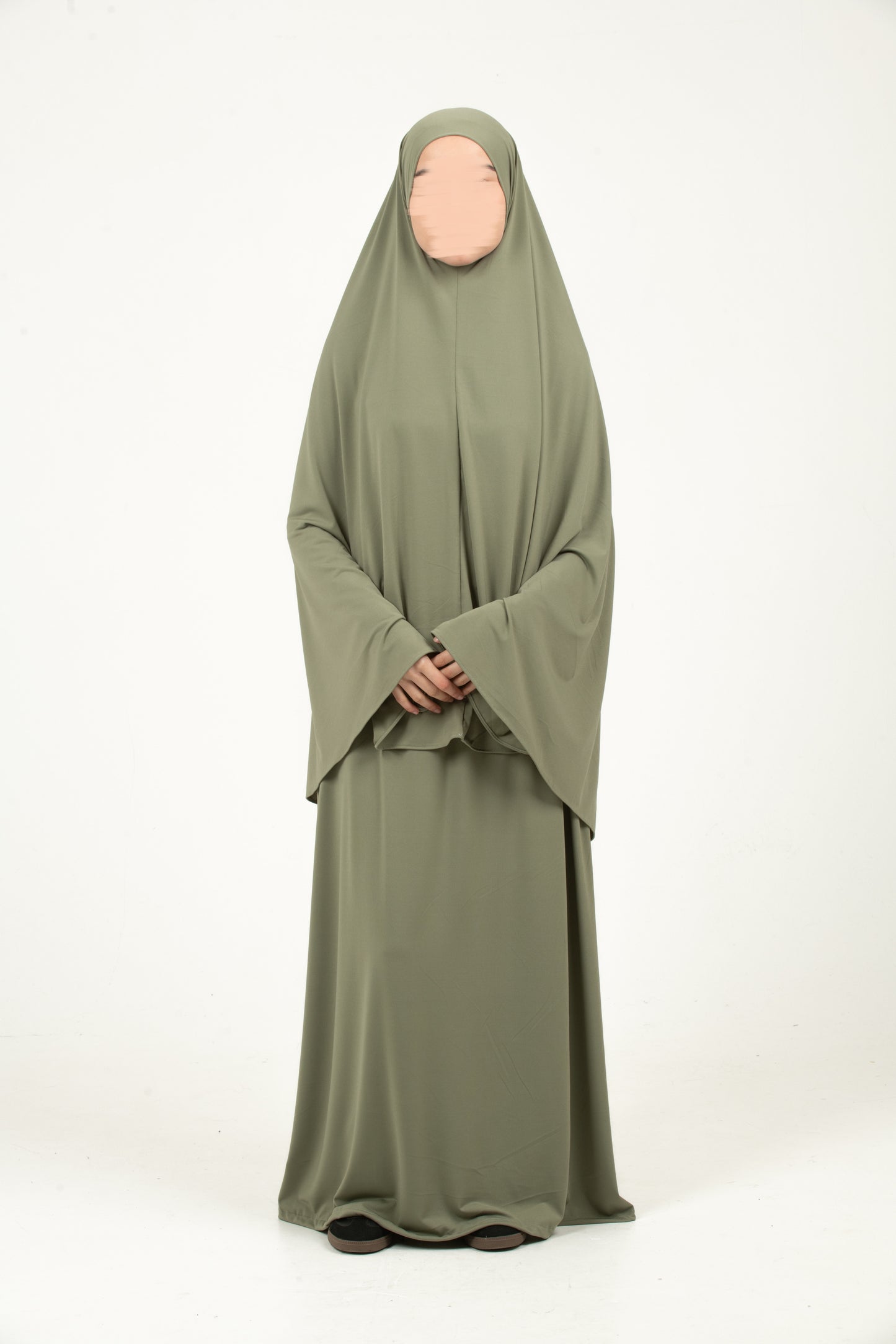 Dried Sage Khimar Set