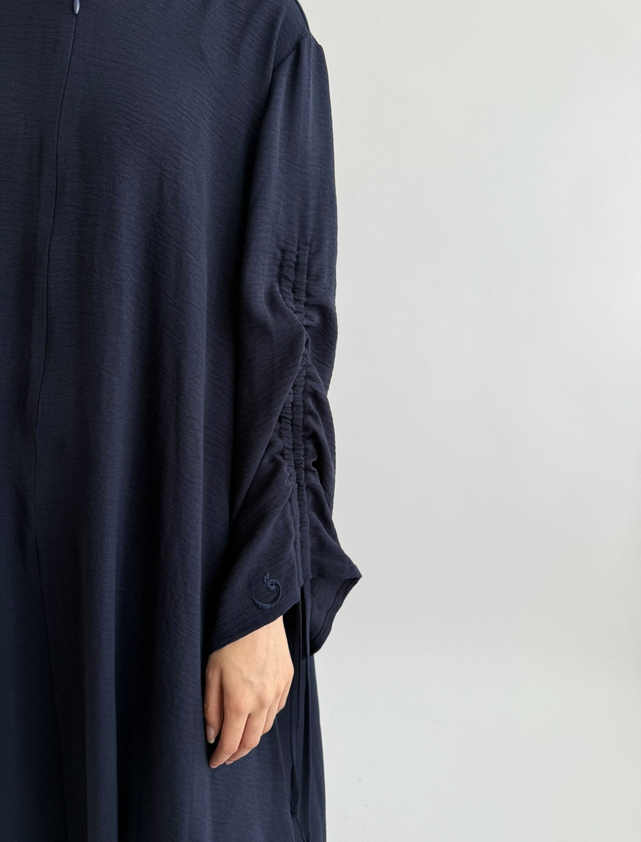 Midnight Rouched sleeve