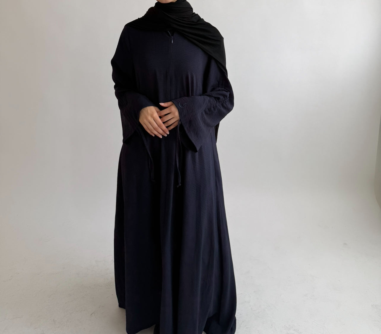 Midnight Rouched sleeve