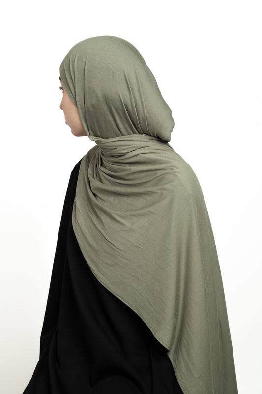 Dried Sage Bamboo Hijab
