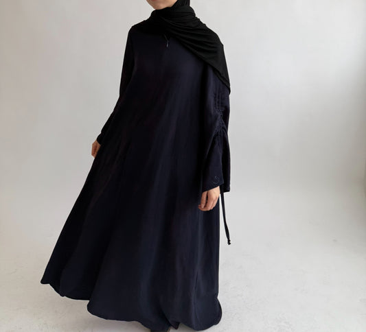 Midnight Rouched sleeve