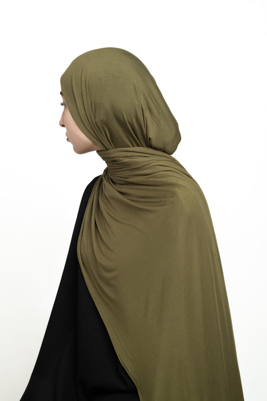 Olive Bamboo Hijab