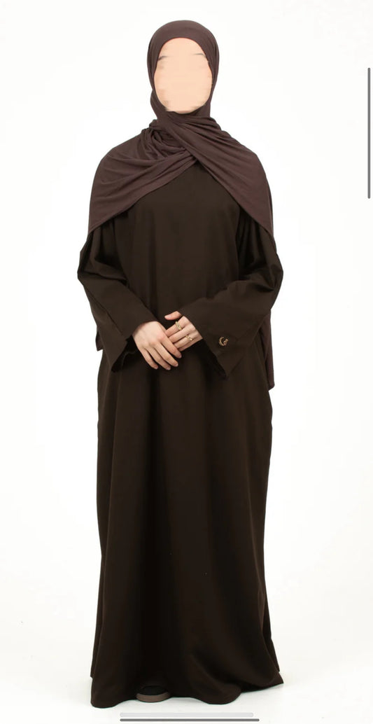 Dark chocolate straight sleeve