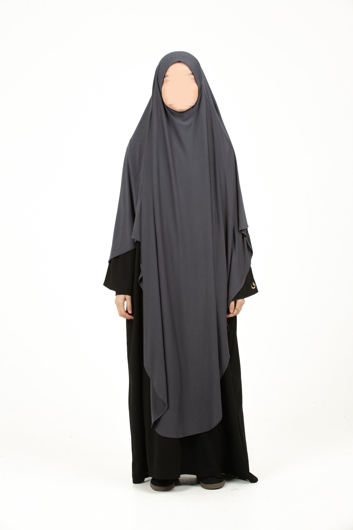 Navy Grey Maxi
