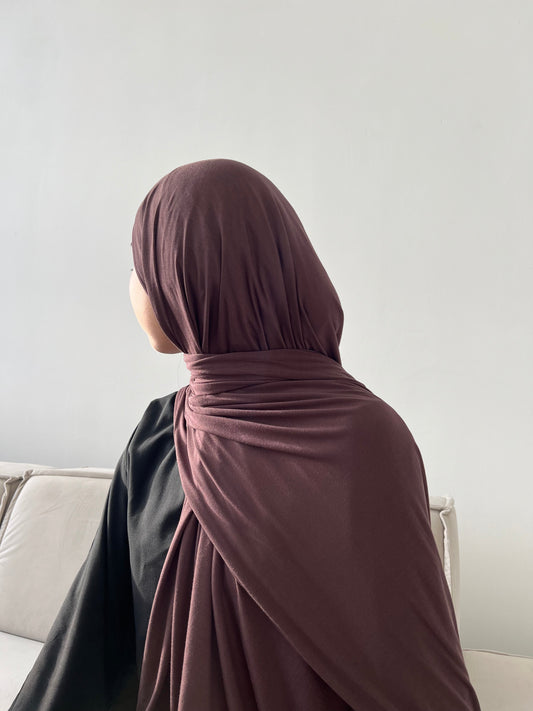 Chocolate Bamboo Hijab